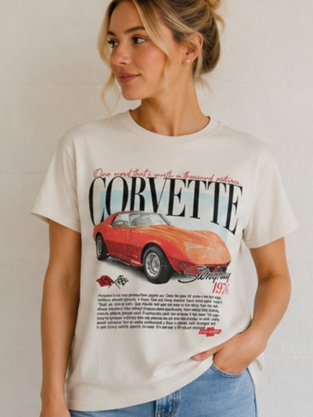Graphic tee small